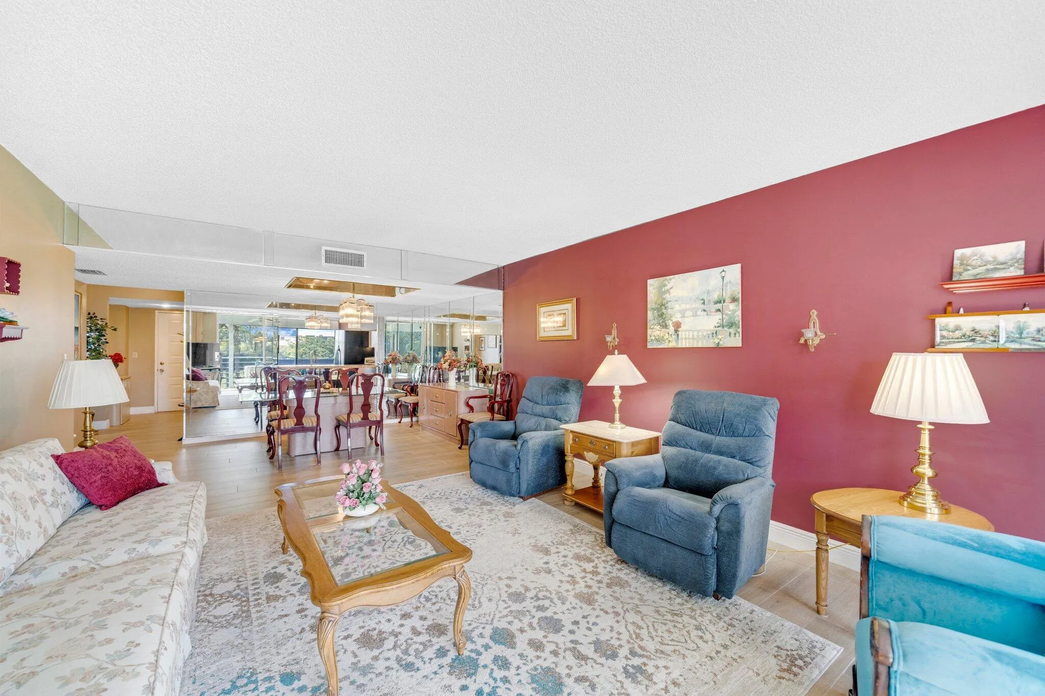living - dining