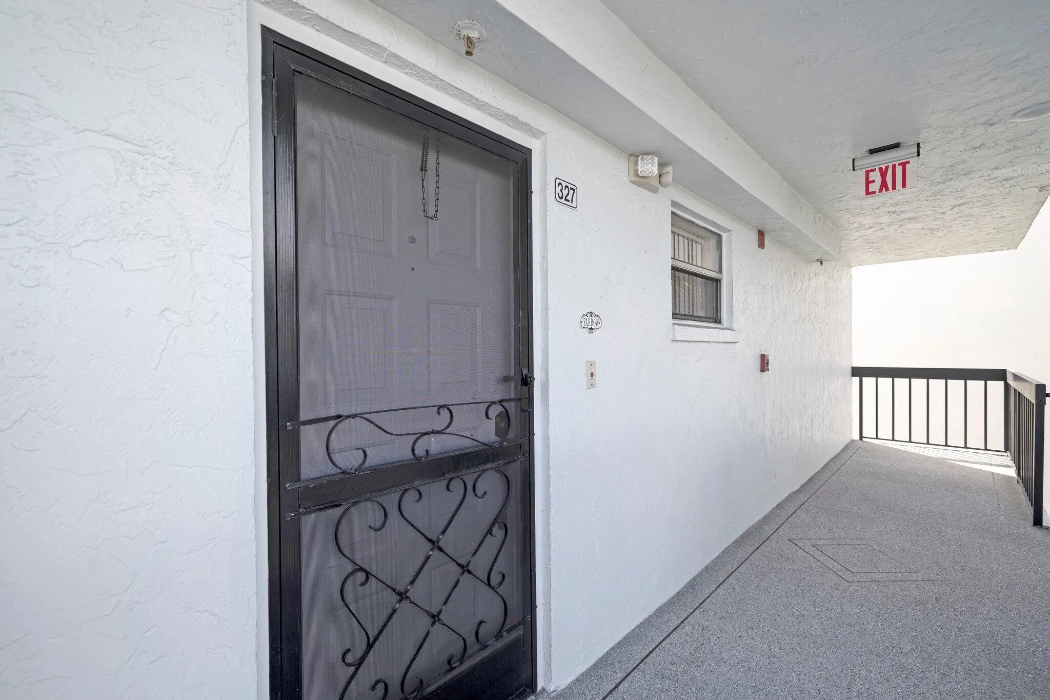 front door