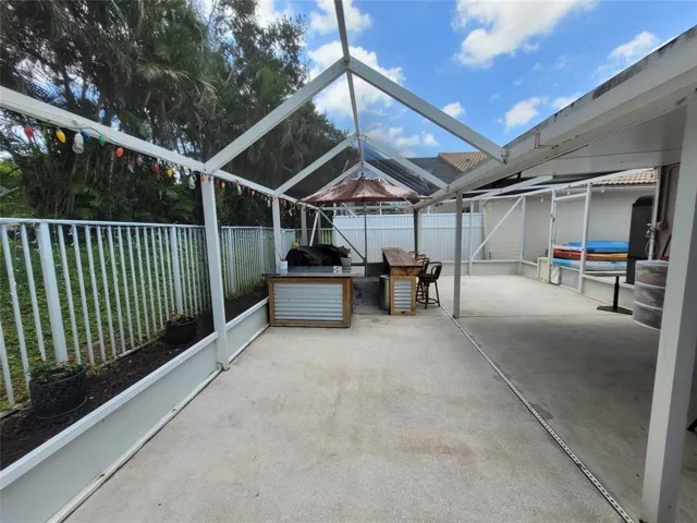 Entertain and Unwind on back porch!