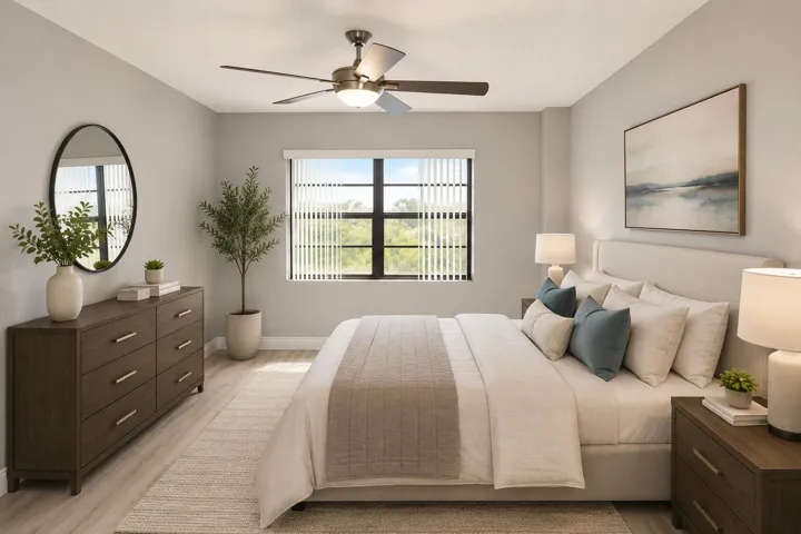 Primary Bedroom - Virtually Staged