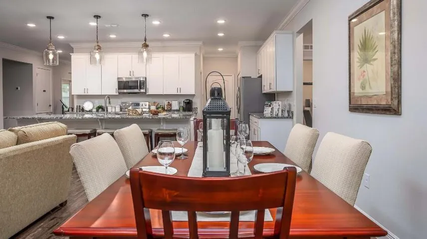 Model home - actual features may vary.