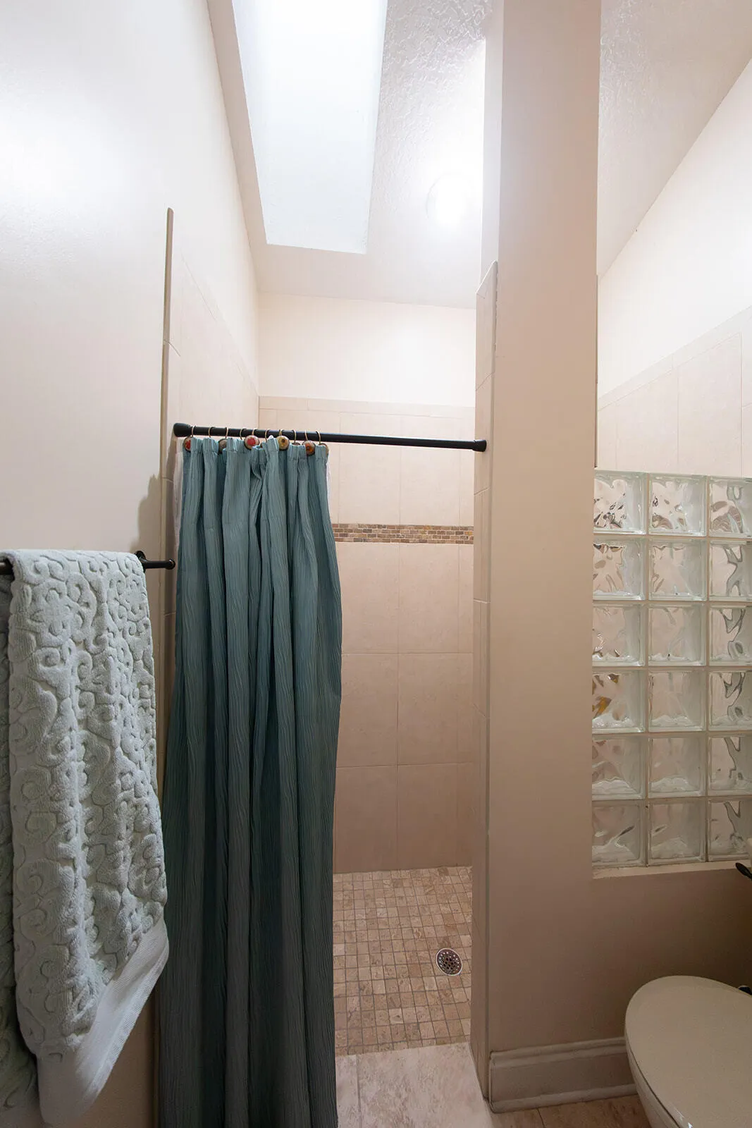 Guest shower and commode