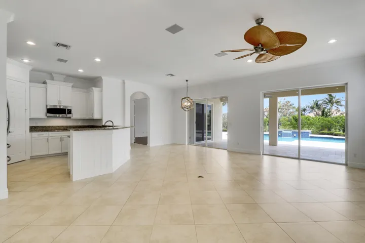 Family Room and Kitchen