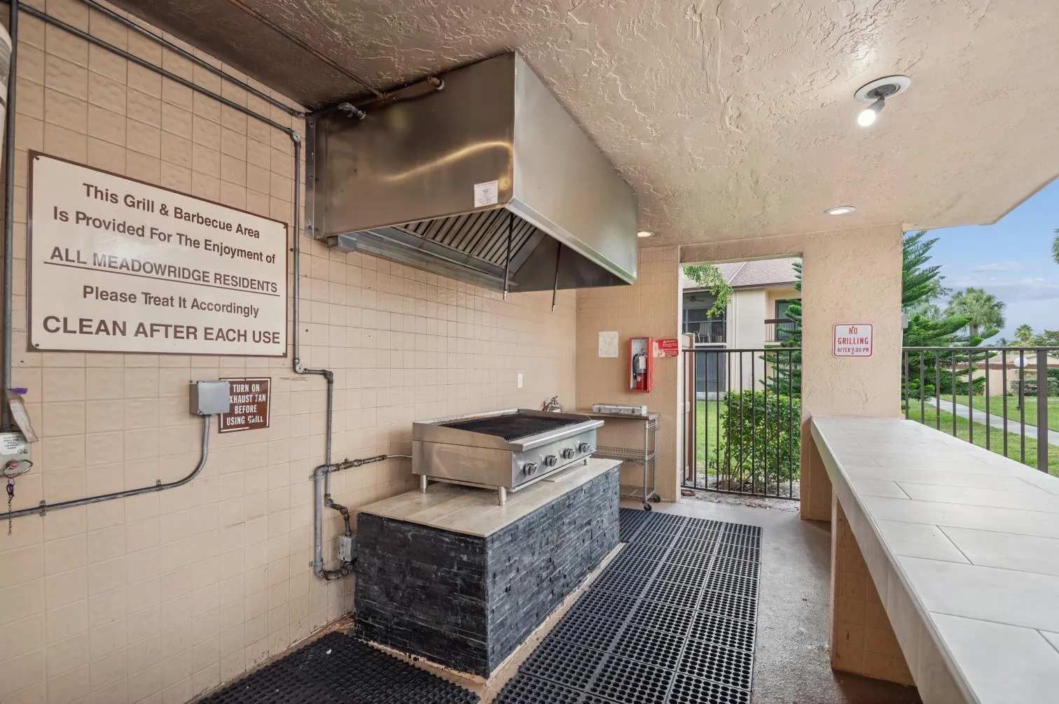 meadowridge condo barbecue