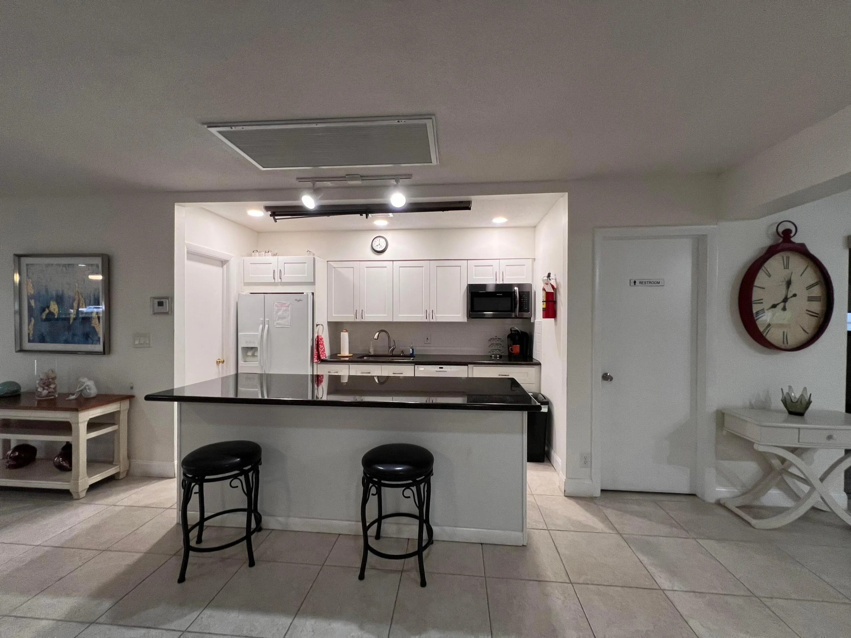kitchen within clubhouse