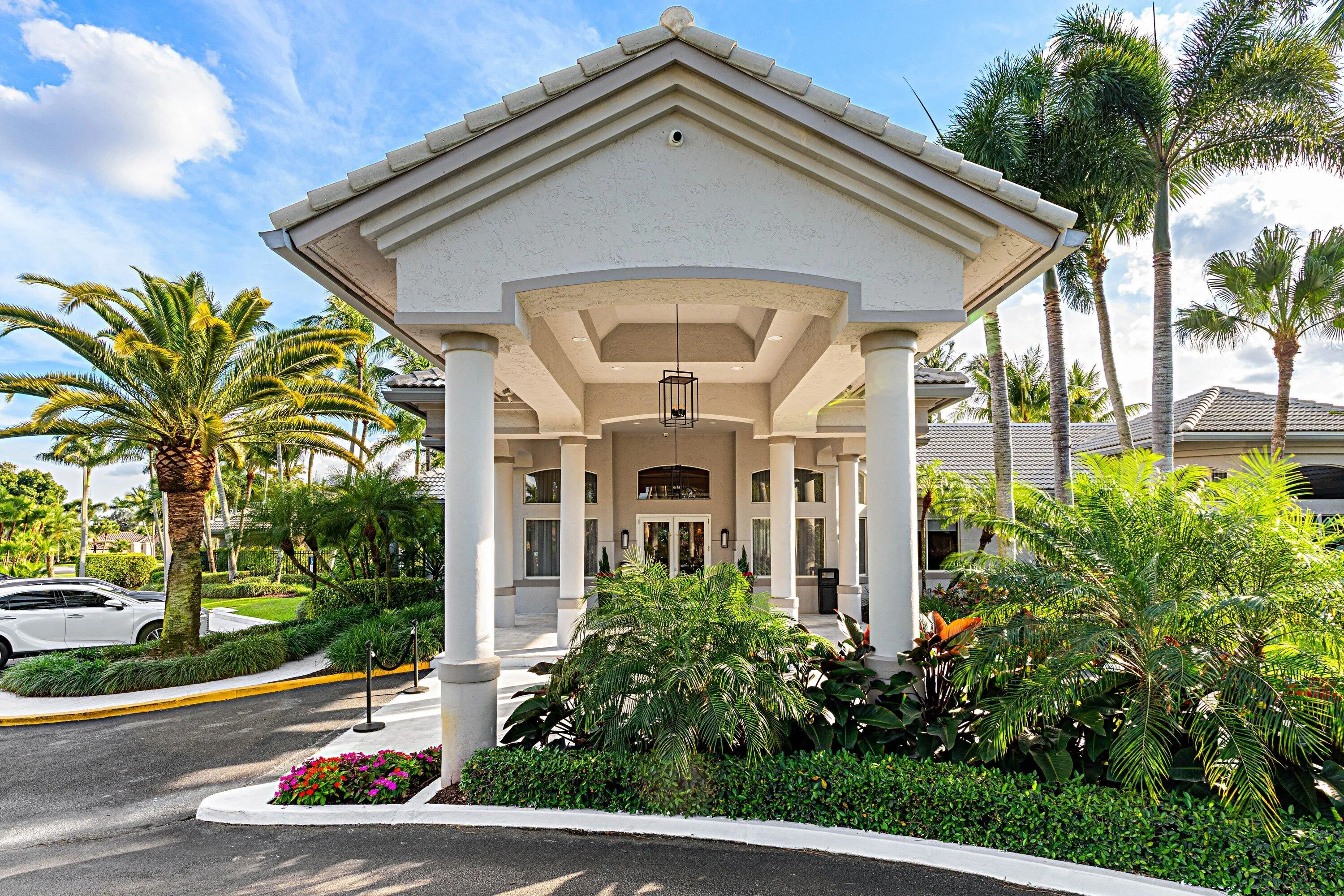Clubhouse Entrance
