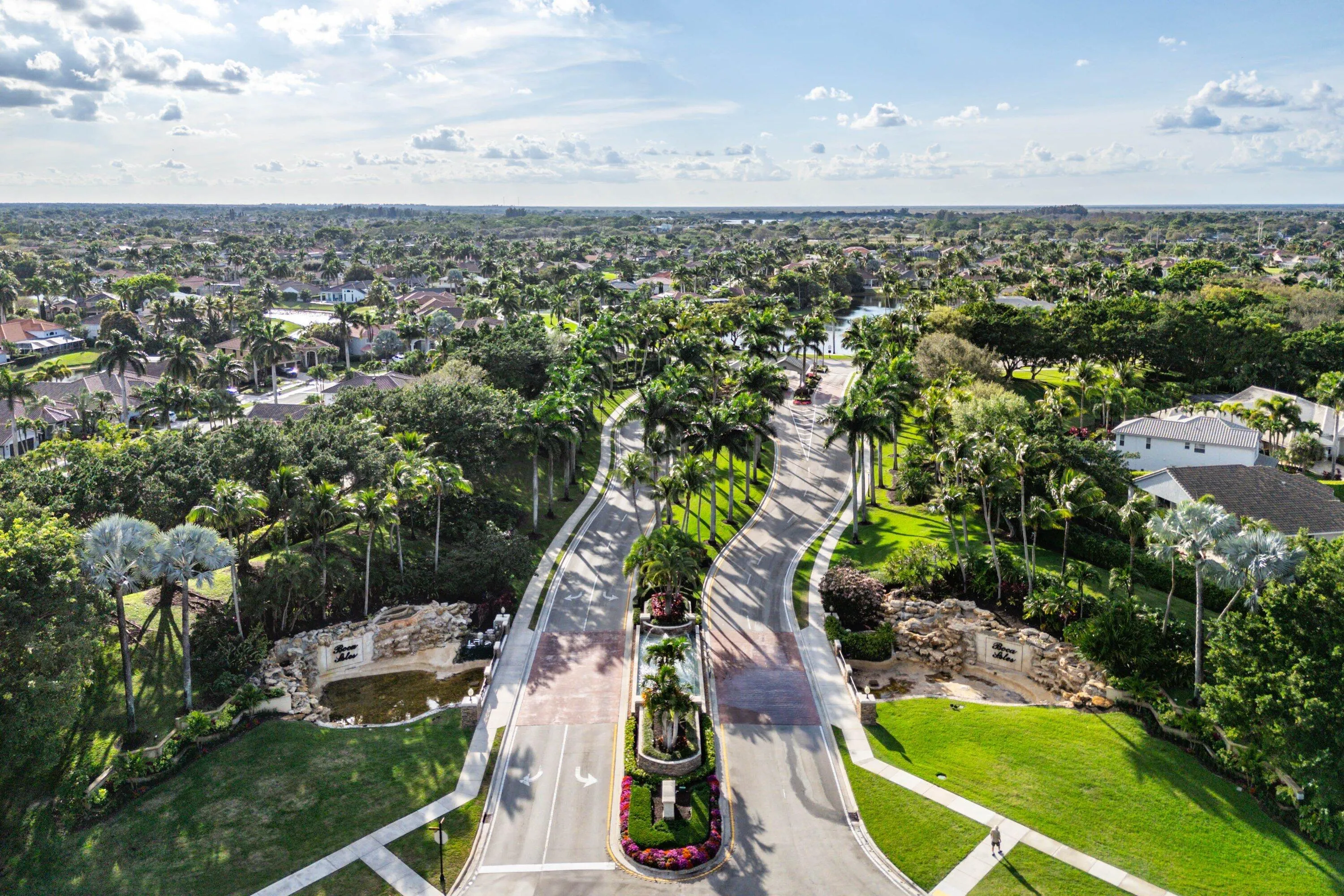 Boca Isles South Entrance