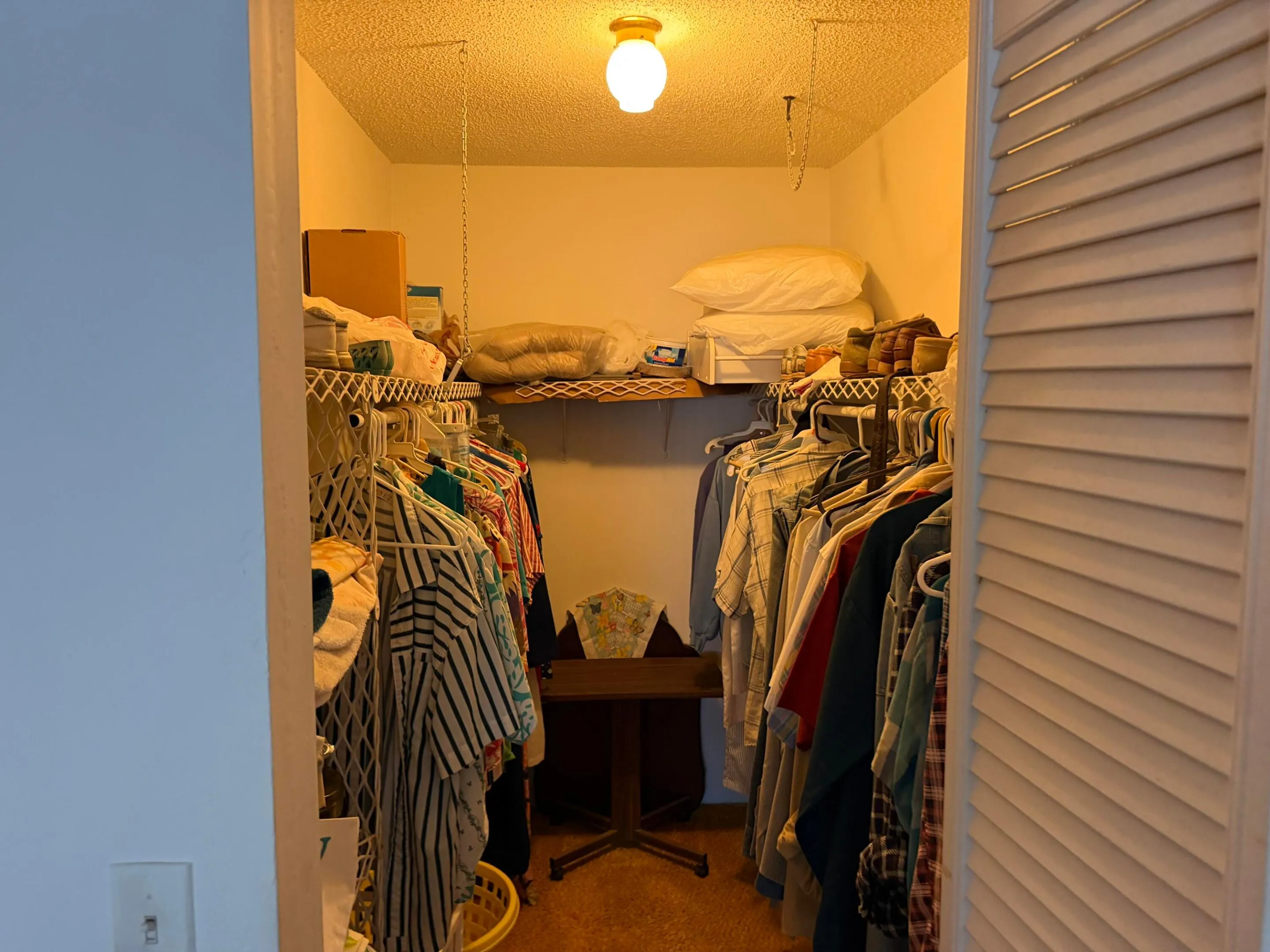 Main bedroom closet