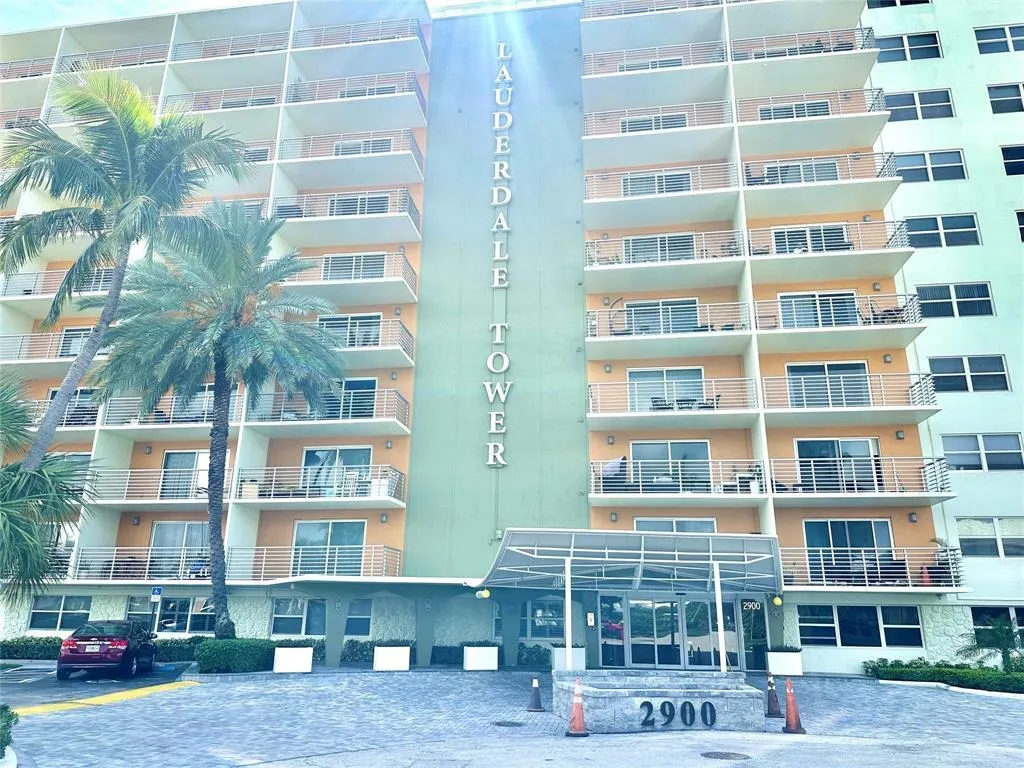 Front of building