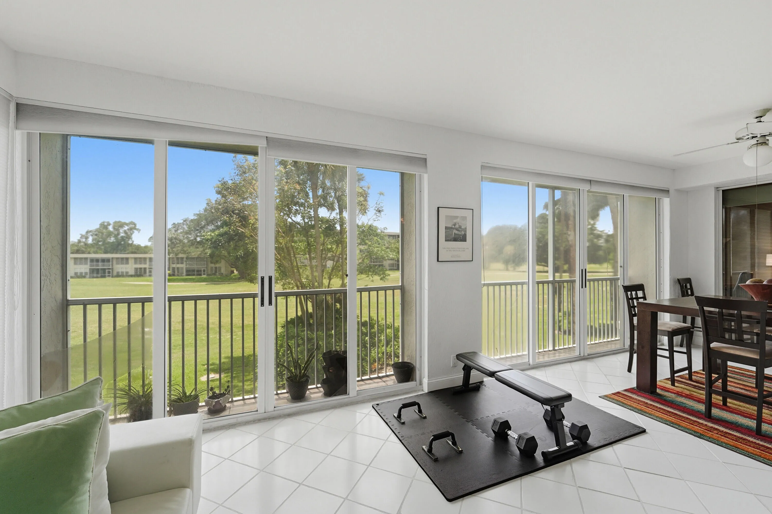 Large Enclosed Balcony View