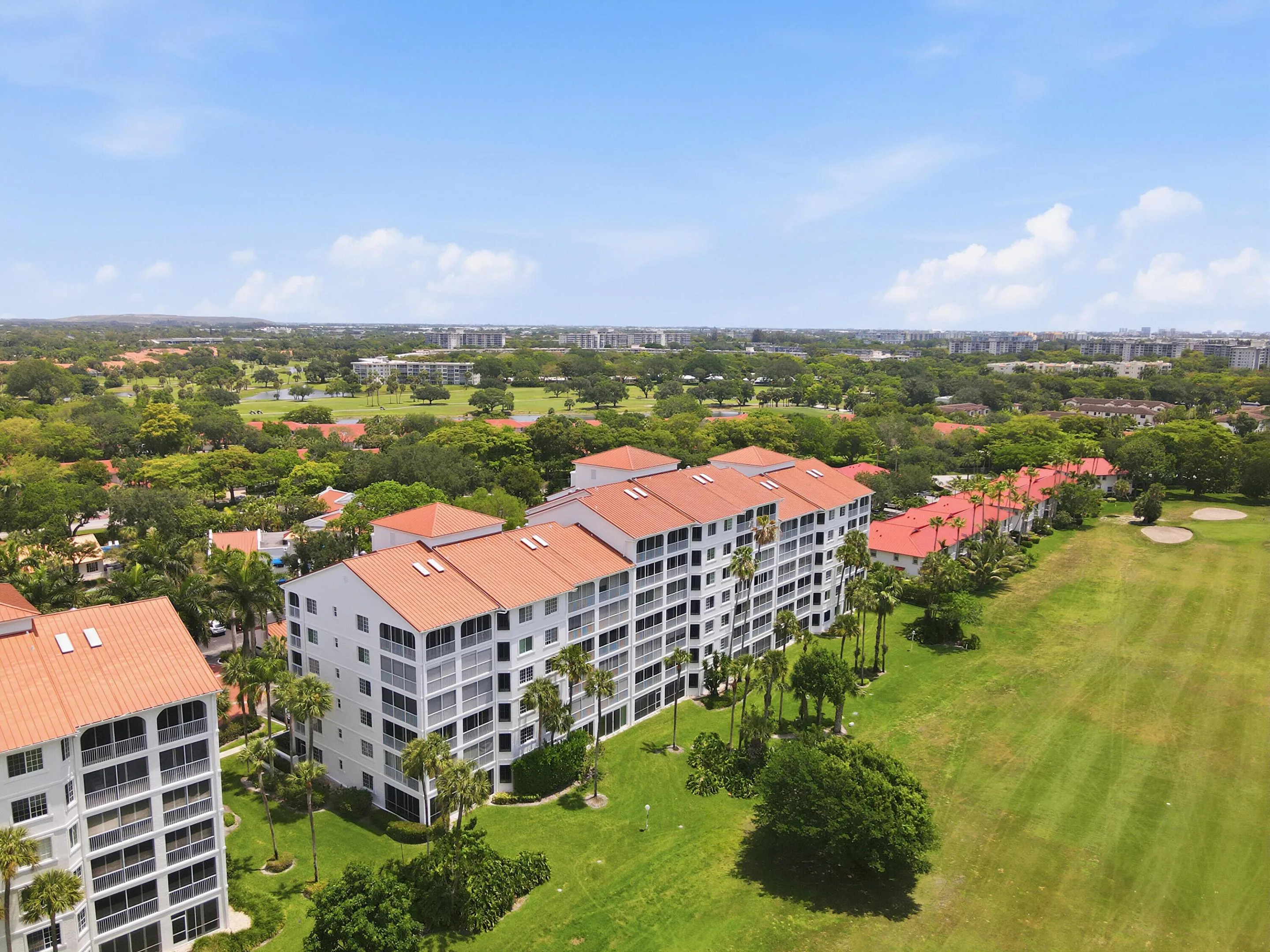Golf course view