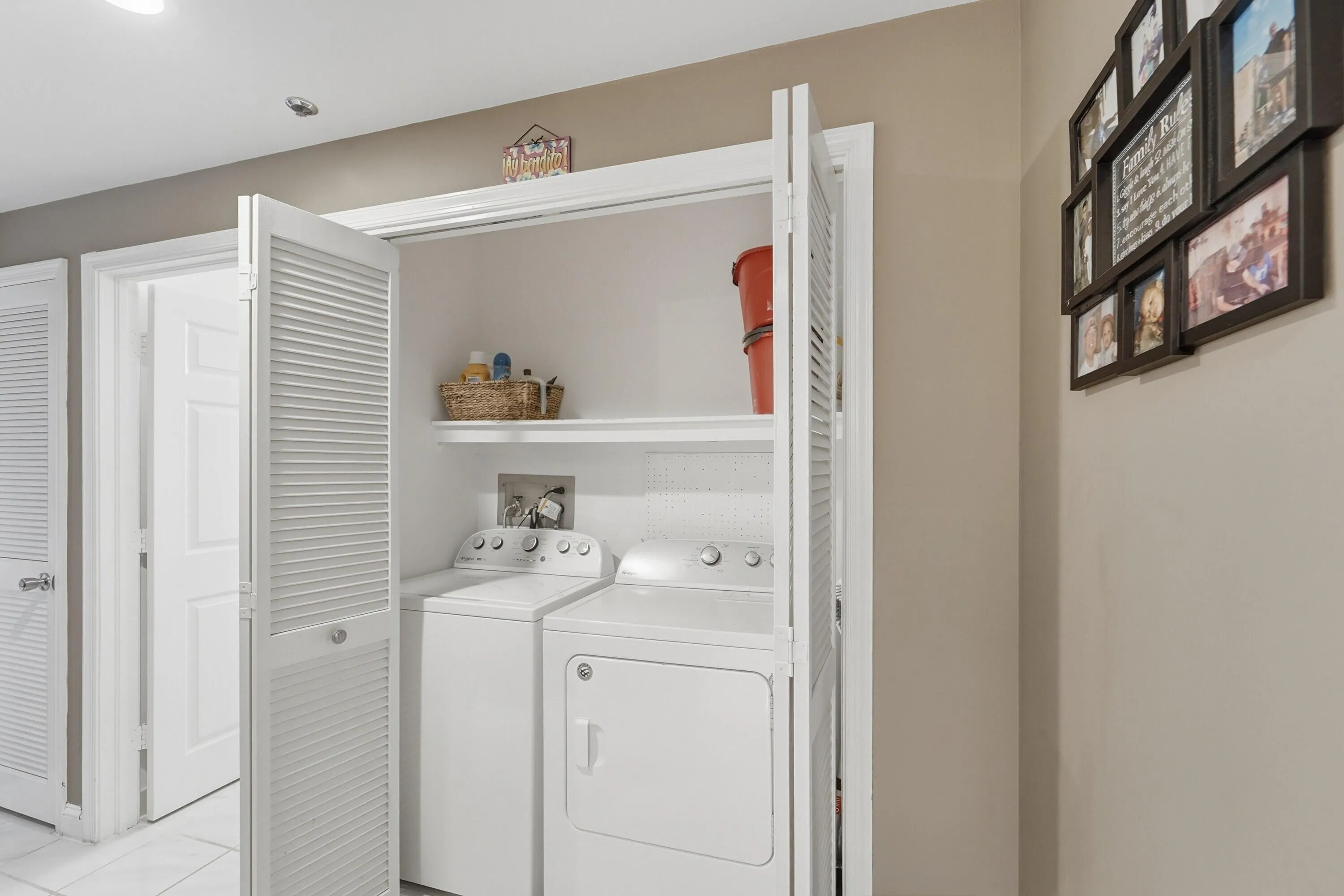 Laundry Closet