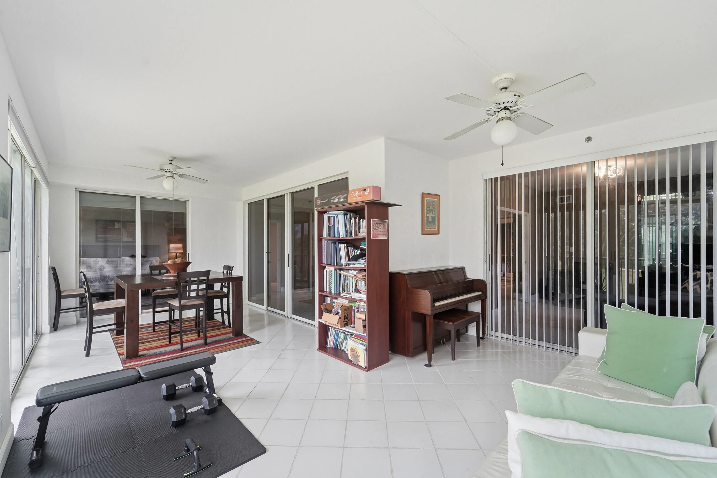 Large Enclosed Balcony View