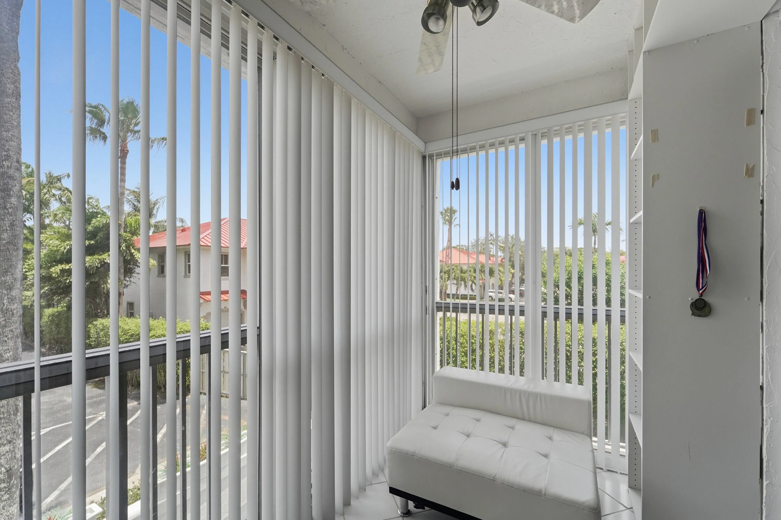 Second Enclosed Balcony (Front) - leads off the kitchen