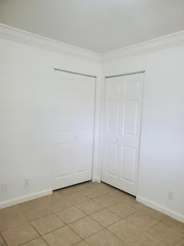 bedroom with lots of closet space