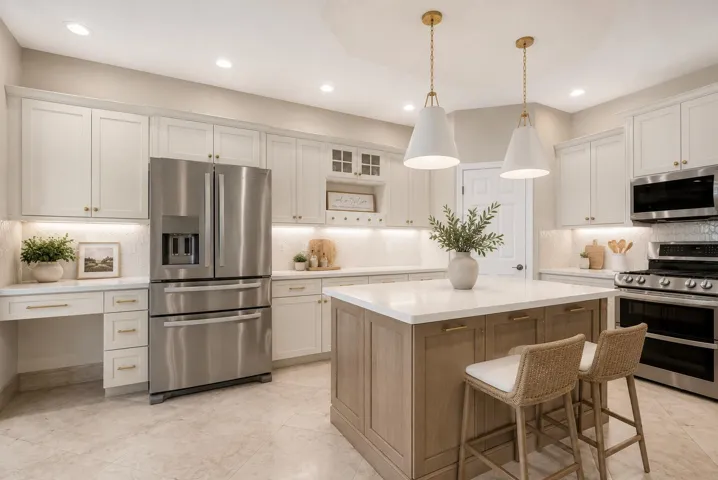 AI rendering of kitchen possibility