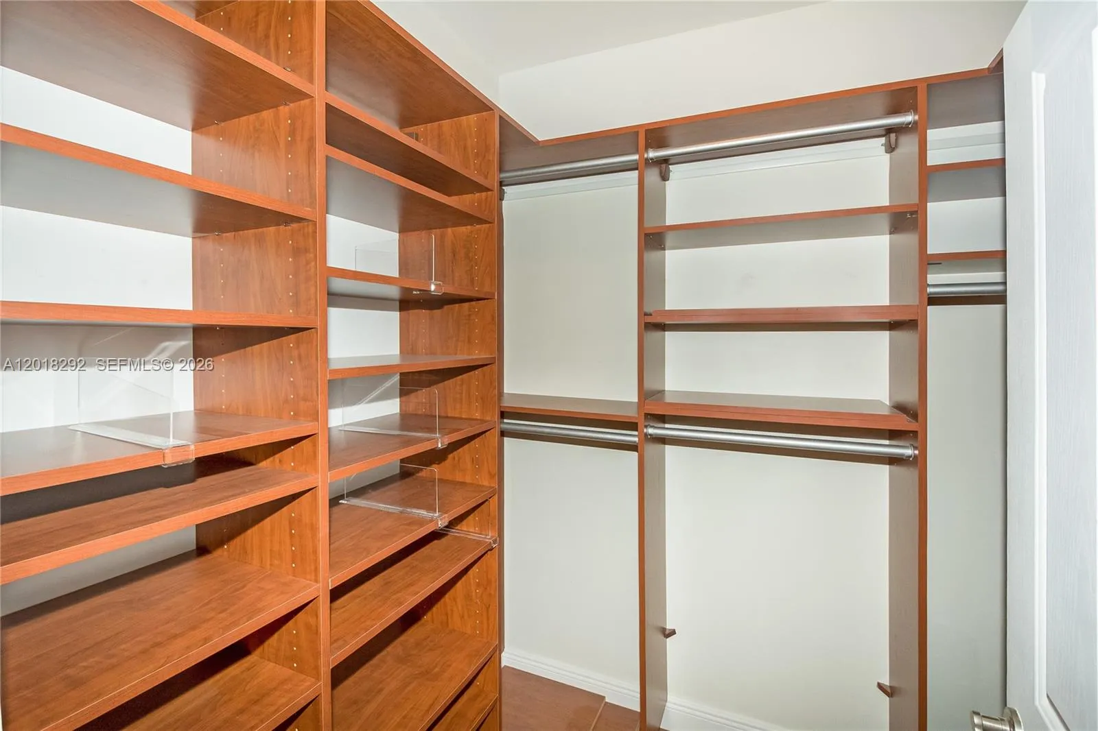 Main walk-in closet