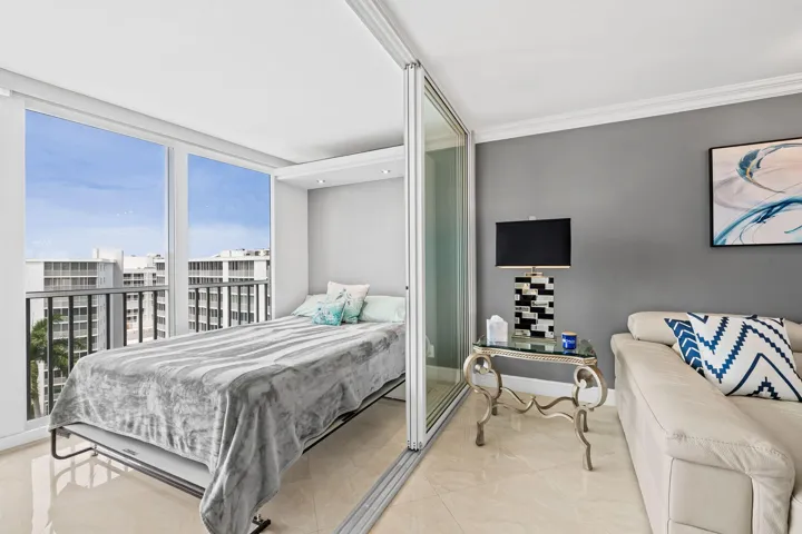 murphy bed on balcony