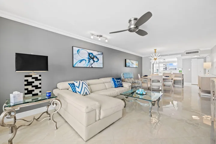 into living room