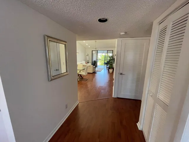 Entering the kitchen