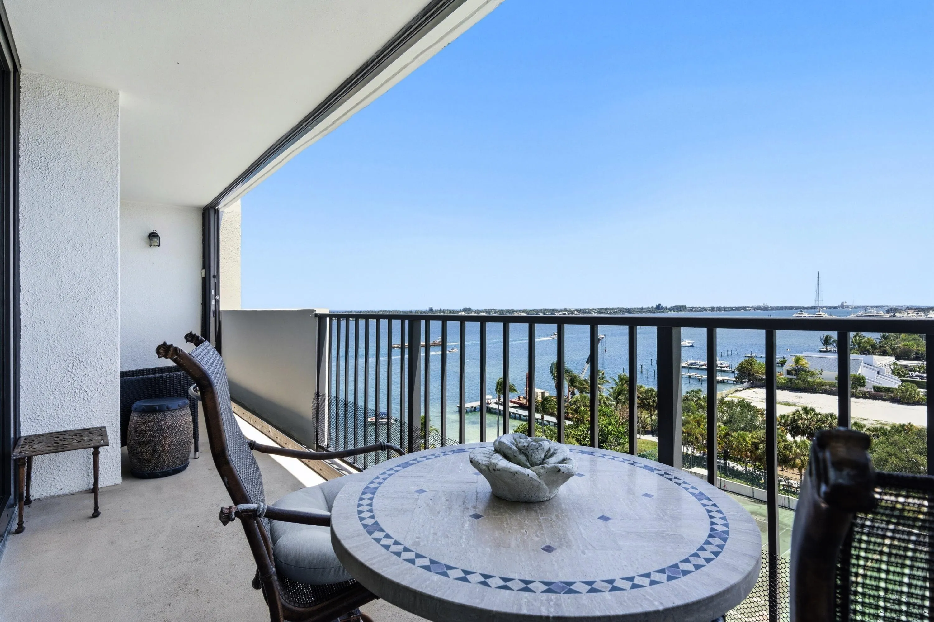 View from balcony