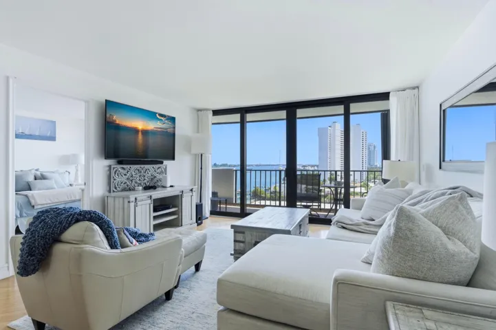Family room with view