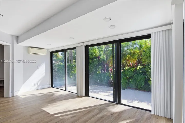Sunroom to the patio