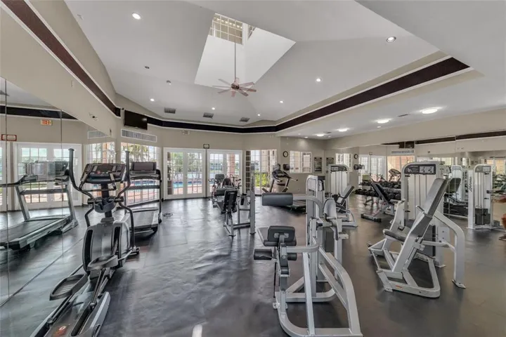Lakeview Club Fitness Room