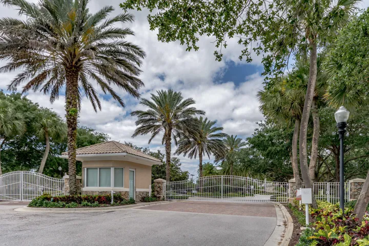 Gated Main Entrance