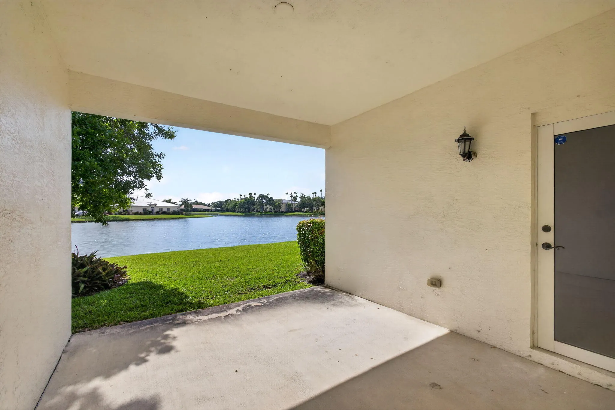 Patio / Lake View