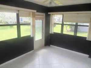 enclosed patio