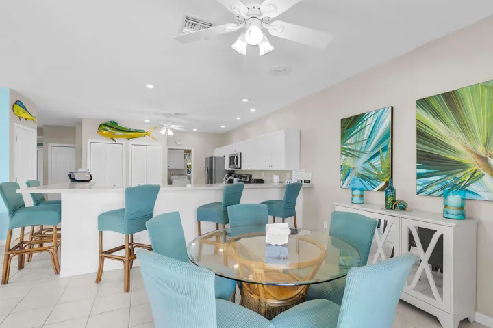 Open Dining Area and Kitchen