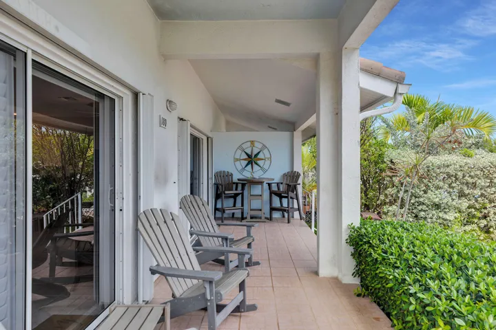 Canal Front Patio