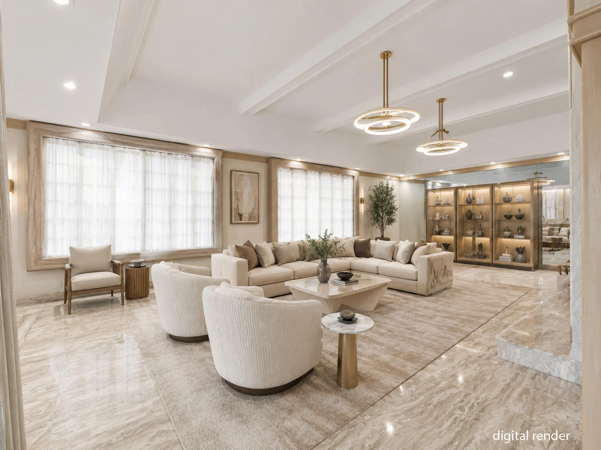 Family Room (digital render)