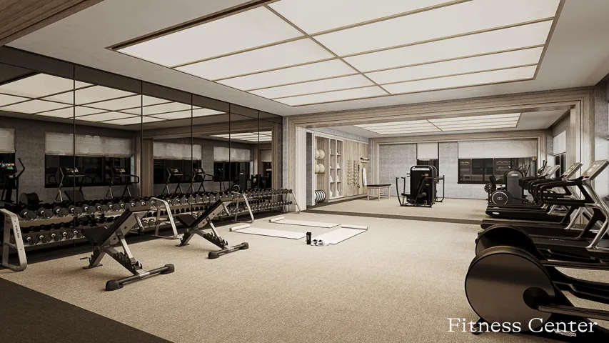 21-Rooftop Fitness Room Overall