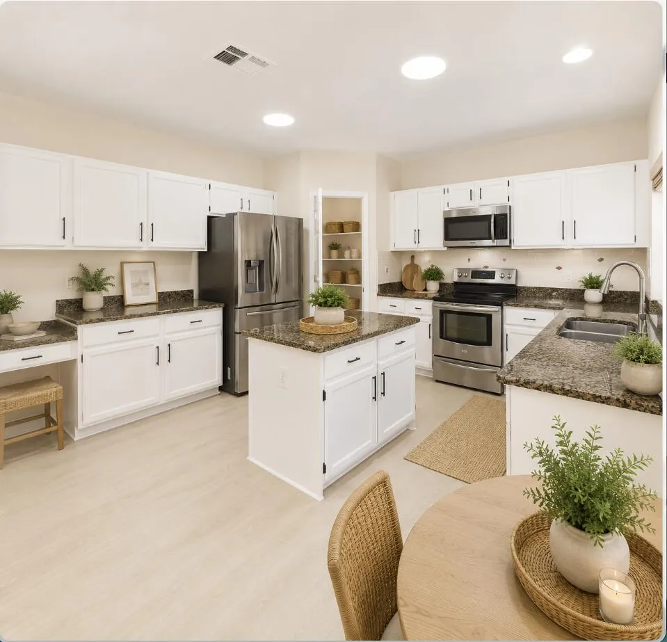 Virtually staged photo. Furniture and décor are digitally added for illustrative purposes only and are not included with the​​‌​​​​‌​​‌‌​‌‌​​​‌‌​‌​‌​‌​​​‌​​ home.