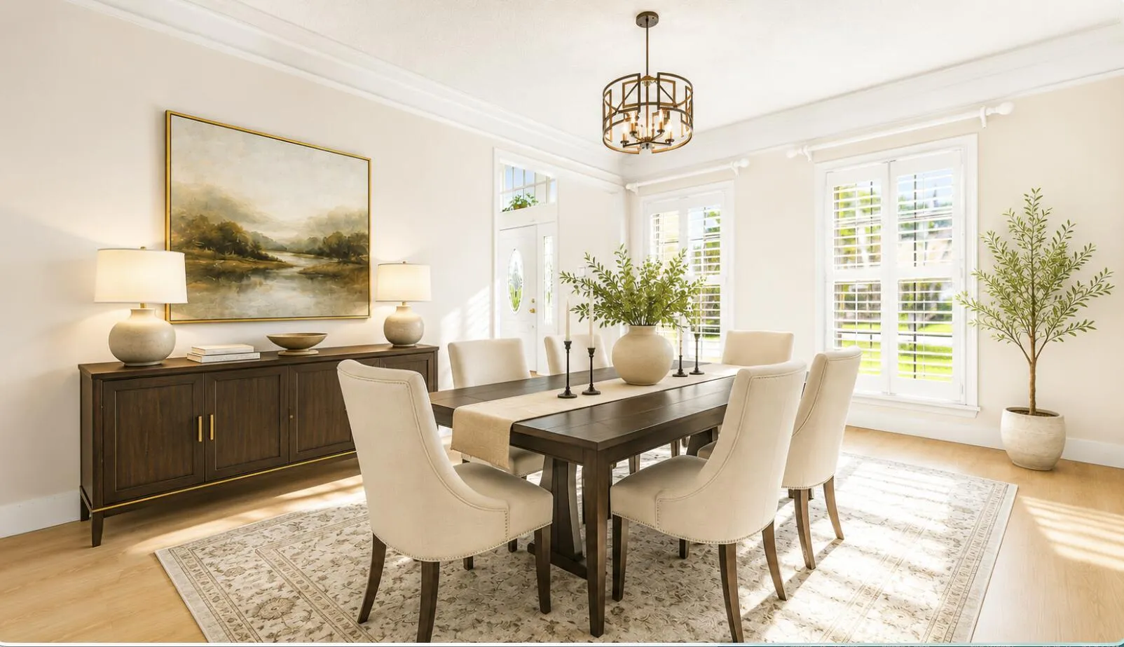 Virtually staged photo. Furniture and décor are digitally added for illustrative purposes only and are not included with the home.