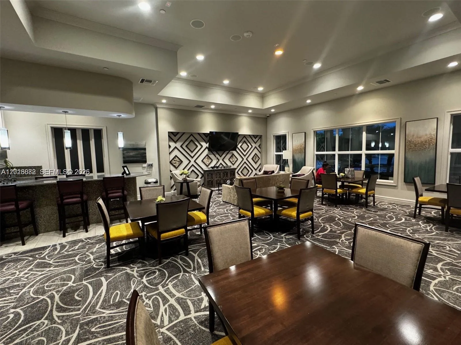 Receptions area