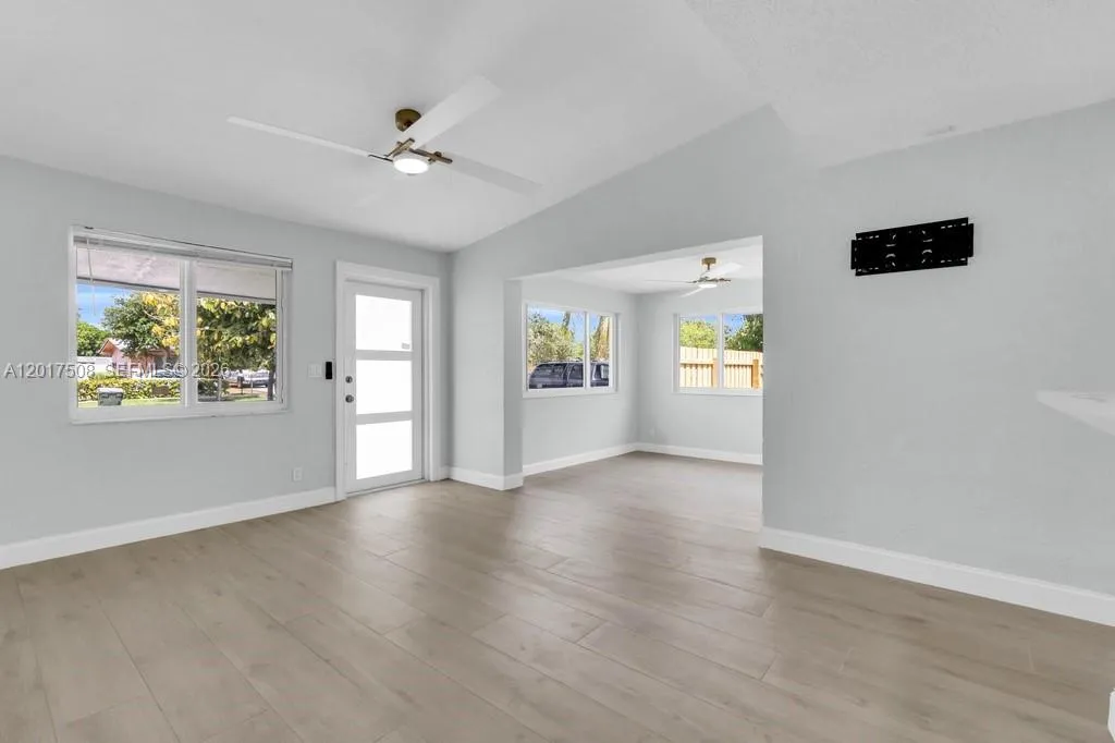 view from Kitchen area