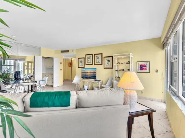 HUGE living area