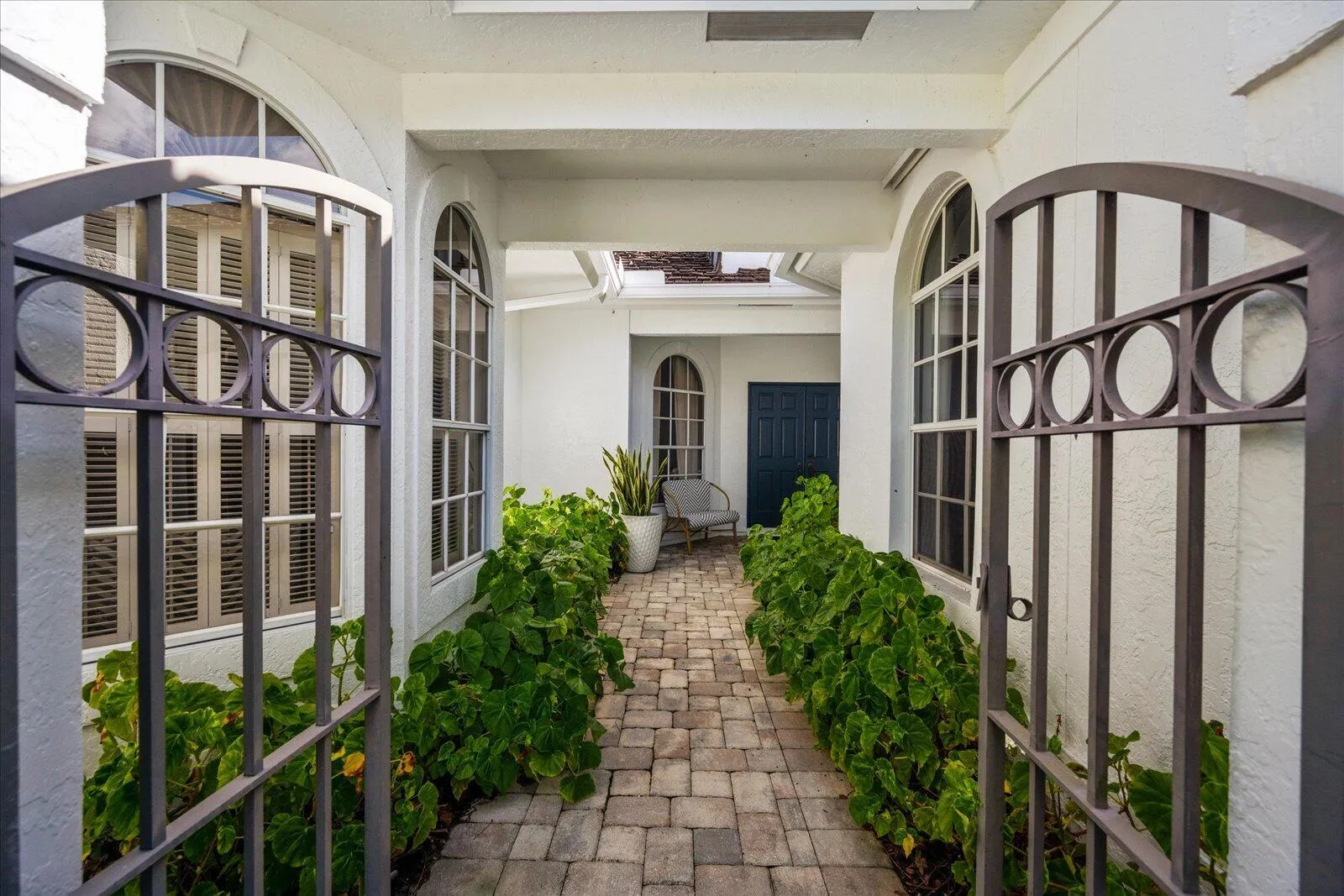 Courtyard Entry