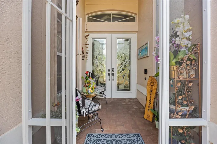 Front door screened porch addition