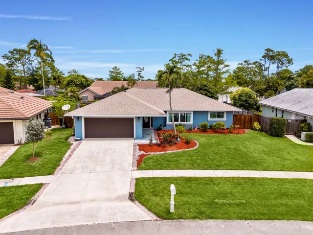 Aerial View House