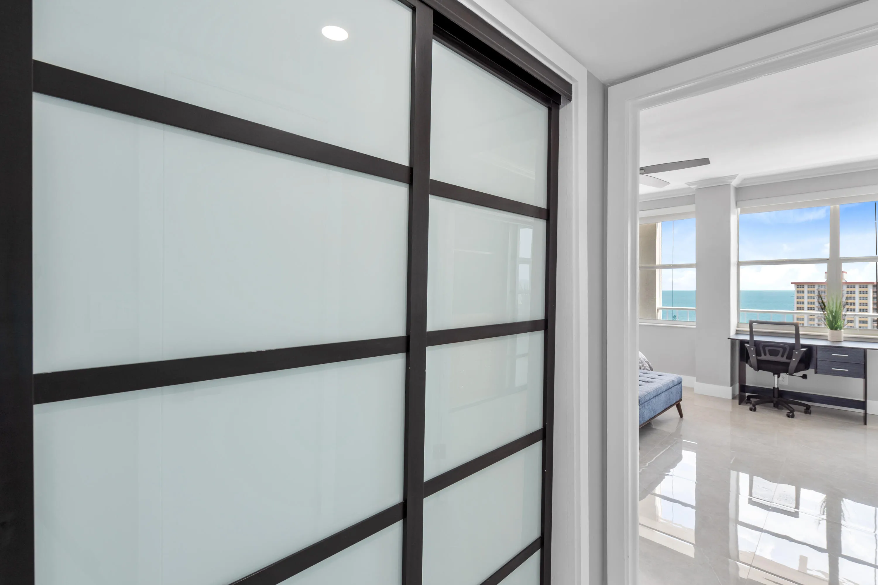 Hall closet