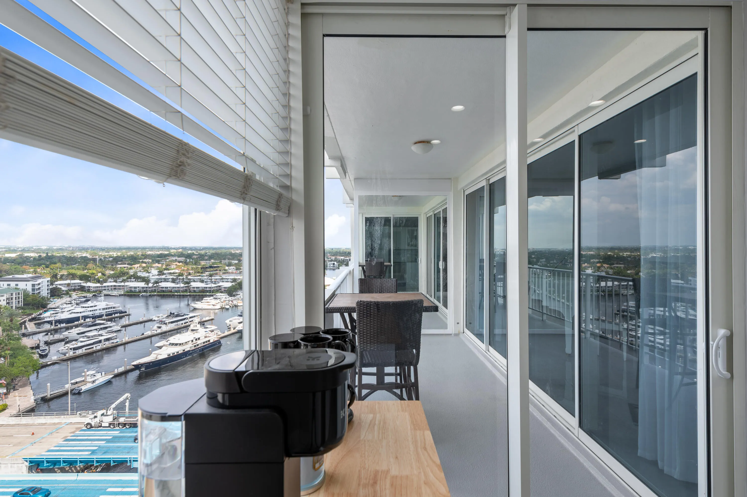 Kitchen and Balcony view