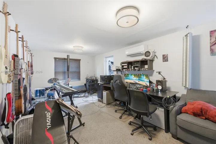 Room that was virtually staged