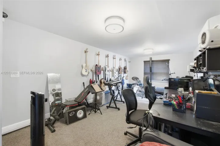 Room that was virtually staged