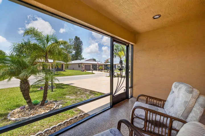 Front screened in porch