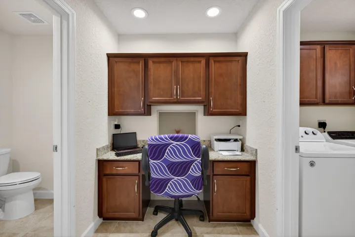 Desk area