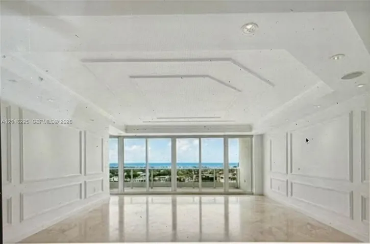 Removed all furniture and painted it white with AI